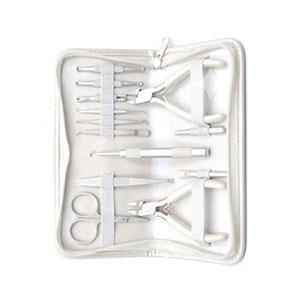 Kit Completo de Herramientas para Extensiones de Cabello, Acero Inoxidable, Herramientas de Instalación de Anillos Micro, Herramientas Profesionales para Colocación de Extensiones de Cabello - Product Image 3