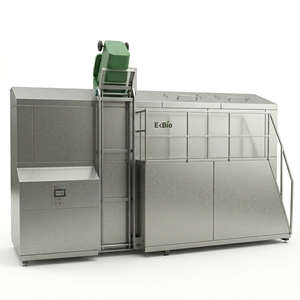 Digesteur continu de déchets alimentaires pour la restauration des cafés de station balnéaire, fonctionnement à faible odeur, solution pour déchets organiques - Product Image 1