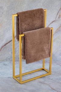 Towel Racks for Bathroom <b>Wall</b> Mounted Metal Towels Holder with Wooden Shelf Folding Large Towels Bathroom Accessories Available - Product Image 6