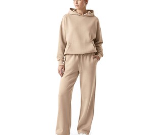 Ensemble de jogging OEM avec poches latérales pour femme, tenue toutes saisons, prix d'usine, faible MOQ, disponible - Product Image 2