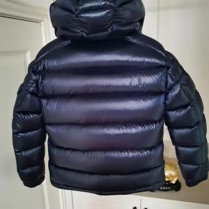 High Quality Solid Color Down Puffer Jacket Filled Windproof Casual Winter <b>Coat</b> Short Zipper Closure Regular Fit Puffer Jacket - Product Image 3