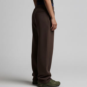 Pantalones Jogger de Algodón 100% de Precio Mayorista, Cómodos, Casuales, de Pierna Ancha, Doble Cintura, Transpirables y de Alto Gramaje - Product Image 2