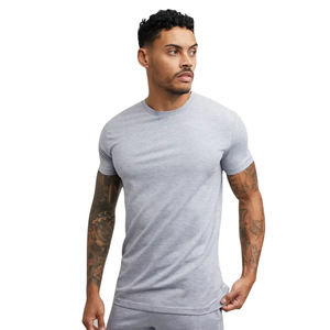 Camiseta de Manga Corta para Hombre, 100% Algodón, Cuello Redondo, de Alta Calidad, Estilo Deportivo, Transpirable, Antiarrugas, Corte Regular - Product Image 3