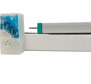 Potenciómetro Lineal de Acero Inoxidable Color Gris, Elemento Resistivo para Programación PLC, Convierte Movimiento en Señal Eléctrica - Product Image 1