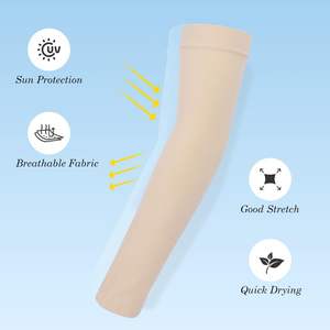 WEST BIKING Nuevas Mangas de Ciclismo Anti-UV de Verano para Hombre, Mangas de Silicona con Diseño Deportivo para Protección en Ciclismo - Product Image 6