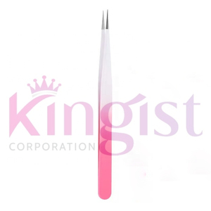 Pince à épiler et applicateur pour faux cils en acier inoxydable avec logo personnalisé, ensemble d'outils pour cils de qualité supérieure - Product Image 4