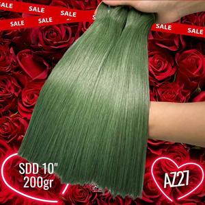 Extensiones de Cabello Vietnamita Virgen de Alta Calidad, Textura Suave y Sedosa, Color Liso, de AZHair, Longitud Completa de 8-32 Pulgadas, Grado 12A - Product Image 5