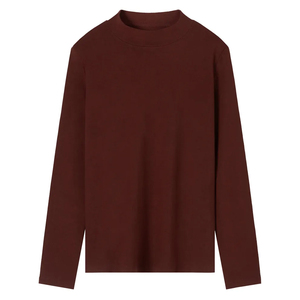 Chemise unisexe à manches longues et col montant, formelle, respirante, en coton à fibres longues et mélange de fibres Sorina, écologique, pour entreprise, vente en gros, unie - Product Image 5