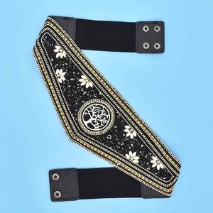 Ceinture brodée haut de gamme à prix de gros, ceinture ethnique pour femmes, idéale pour les saris, les lehengas et les tenues de fête, avec broderie artisanale - Product Image 1