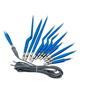 Juego de Pinzas Bipolares Tipo Bayoneta y de Irrigación Reutilizables Antiadherentes de 12 Piezas, Herramientas Manuales de Acero Inoxidable de Alta Calidad de Grado Quirúrgico - Product Image 5