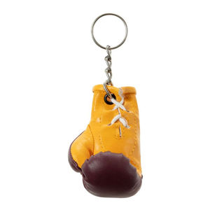 Custom Mini Boxing Glove Keychain PU <b>Leather</b> PVC Personalized Sports <b>Keyring</b> with Logo for Promotion or Gifts - Product Image 3