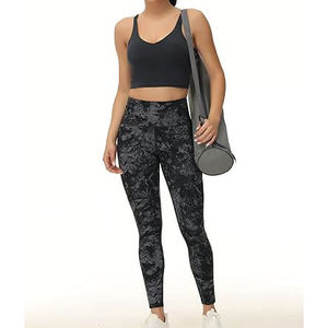 Pantalones de Yoga Brasileños Más Vendidos para Mujer, Cintura Alta Elástica, Leggings Deportivos Sin Costuras, Diseño Personalizado, Transpirables - Product Image 2