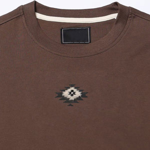 T-shirts surdimensionnés pour hommes en coton éponge 100% de haute qualité, personnalisables avec logo, écologiques, anti-plis, 300g, prix abordable, vente en gros - Product Image 3