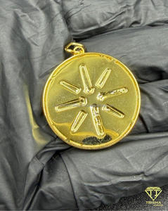 Colgante de Estrella de Lujo en Plata de Ley 925 con Diamantes de Moissanita - Product Image 2
