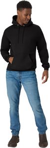 Custom Hoodies Men's 100% Cotton Oversize Drop Shoulder Hoodies Streetwear Hooded Sweatshirts Heavy Weight Zip Hoodie for Men - Product Image 5