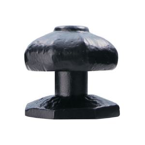 2025ลูกบิดประตูแบบแปดเหลี่ยมมีร่องทรงกระบอกสีดำแบบโบราณ - Product Image 1