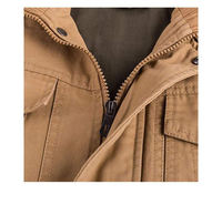 Blouson Bomber en Velours Côtelé Marron Coupe-Vent Grande Taille pour Homme avec Col Montant et Logo Personnalisé – Vêtement d'Extérieur Décontracté pour l'Automne