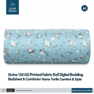 Tela Estampada Digital Divine de 120 GSM para Ropa de Cama, Sábanas y Edredones, Textil para el Hogar, Comodidad y Estilo - Product Image 3