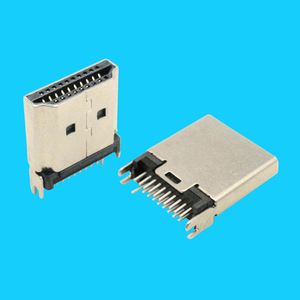 HDMI-PE10-19 ขั้วต่อ HDMI แบบชายชนิดขอบ 19P - Product Image 1