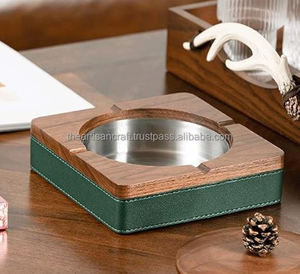 Cendrier de fumeur de décoration de bureau intérieur élégant avec support de porte-cigarette inclus - Product Image 6