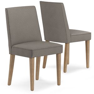Bartow Taupe <b>Dining</b> <b>Chair</b> Set of 2 - Product Image 2