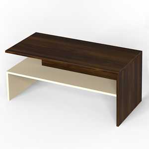 Mesa de Centro de Diseño Moderno Taurley en Arce Marrón y Beige para Sala de Estar o Salón, Parte de la Gama Essentia - Product Image 2