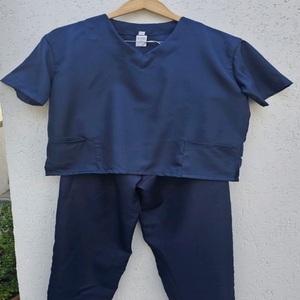 Medicos Beauty Unisex <b>Scrub</b> Uniforms Set Comfortable Woven Hospital Apparel for Nurses OEM Designs for Female Medical Staff - Product Image 5