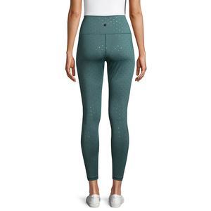 Nueva moda de mujer de cintura alta Scrunch Butt Gym Training Leggings Patrón sólido Fitness Yoga Pantalones con cierre de cordón - Product Image 5
