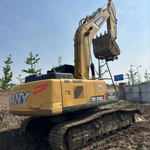 รถขุดตีนตะขาบ Sany 215C มือสอง สภาพดีเยี่ยม 90% กำลังแรง 21 ตัน ระบบไฮดรอลิก มอเตอร์ เกียร์ แบริ่ง บุ้งกี๋ 1.2 เมตร - Product Image 1