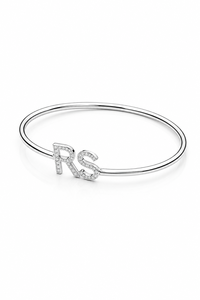 Brazalete de Diamantes en Plata de Ley 92.5 KLSB-20782 - Product Image 2