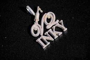 Collier Pendentif de Luxe Unisexe en Moissanite et Diamant Naturel Faits Main de Haute Qualité pour Fiançailles, Mariage, Anniversaire, Style Ice Craft - Product Image 5