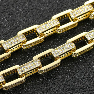 Pulsera de tenis de moissanita de alta calidad estilo hip hop, con diamantes incrustados, ideal para fiestas, clubes y eventos especiales, disponible al mejor precio. - Product Image 5