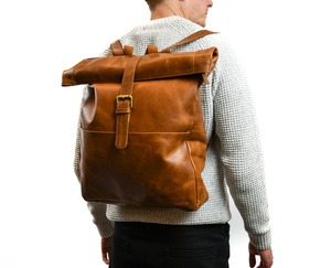 Professionals Latest Design Multifunctional Bags Outdoor Leather Laptop <b>Backpack</b> for Women Strong Stitching Leather <b>Backpack</b> Bag - Product Image 3