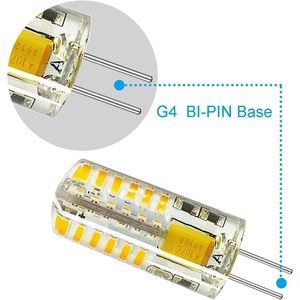 Lampadine LED JC Bi-Pin 10 pz G4 3000K Bianco Caldo 3W AC/DC 12V 20W-30W Sostituzione Alogena T3 per Luci Paesaggistiche - Product Image 3