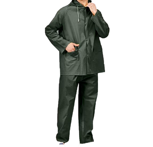 Traje Impermeable para Hombre, Color Verde, de Poliéster, Manga Larga, con Cierre, para Emergencias, Viajes y Automóvil - Product Image 2