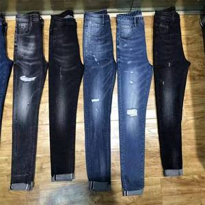 Nuevos Jeans de Moda para Hombre, de Alta Calidad, de Algodón, al por Mayor, Estilo Casual de Negocios, Elásticos, Tallas Grandes, Transpirables, con Botones, para Verano - Product Image 2