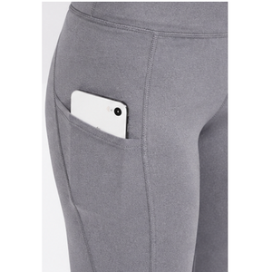 Leggings de yoga taille haute élastiques pour femmes, longueur intégrale, en matière durable, effet push-up fessier, contrôle du ventre - Product Image 6