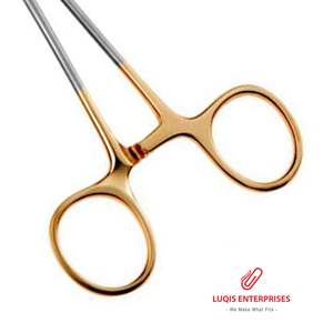 Portaagujas de Carburo de Tungsteno y Acero Inoxidable Crile, Instrumento Quirúrgico Reutilizable y Autoclavable de 15 cm, Uso Médico - Product Image 3