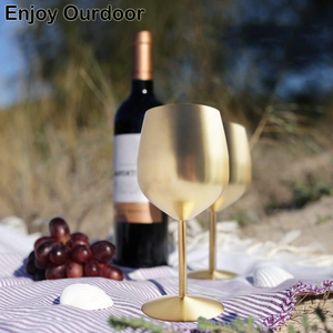 Offre Spéciale – Verre à Vin en Acier Inoxydable Plaqué Or Durable pour Bar à Domicile, Cocktails, Puddings, Cuisine, Cave, Restaurant, Hôtellerie - Product Image 6