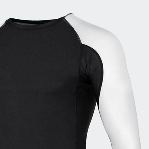 Suministro al por mayor ODM personalizado de alta calidad, camiseta de protección contra erupciones cutáneas para hombre, al por mayor, de poliéster y spandex, para BJJ, surf y buceo. - Product Image 4