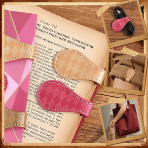 Personalized gift leather maple leaf <b>bookmark</b> with handcrafted maple leaf leather design for book lovers for sale in pakistan - Product Image 6
