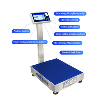 Báscula Inteligente SOHE de 800 kg con Pantalla Táctil Capacitiva, Construcción Metálica Basada en Android, Integración OEM/ODM con ERP y POS