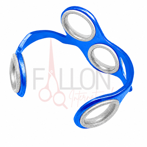 Bracelet de poignet pour barbier et coiffeur, bleu et noir, outils de salon, vente en gros - Product Image 4