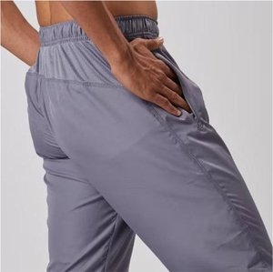 Men's High Quality Quick Dry <b>Waterproof</b> <b>Canvas</b> Casual Pants Four Way Stretch Loose Midweight Breathable Mid Waist Jogger 100% - Product Image 4