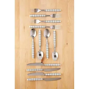 Juego de Cubiertos Clásicos Personalizables de Acero Inoxidable para Comidas Familiares, Cocina, Restaurante, Buffet, Colección de Vajilla para Servir - Product Image 5