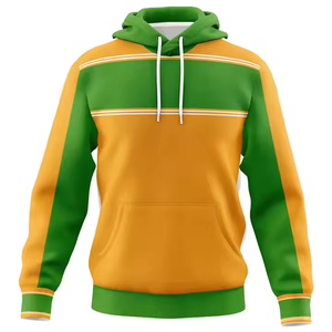 Sudadera Deportiva para Hombre, Corte Regular, Algodón y Felpa, Logotipo Personalizado, Marca Privada, Proveedor de Ropa, Transpirable, Ligera, OEM - Product Image 1