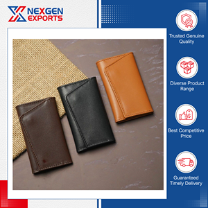 Exhibiting Highest Standard Superior Quality Bulk Quantity Supply Soft & Foldable <b>Personalized</b> PU Leather <b>Keychains</b> at Low Price - Product Image 2