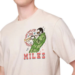 T-shirts pour hommes de haute qualité, 100% coton, impression DTG sur toute la surface, coupe ample, logo personnalisé, tissu épais. - Product Image 4