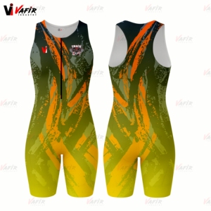 Track Field Uniforms Summer Sublimated <b>One</b> Piece Suits Regular Fit Lightweight Breathable Professional Running Wear Unisex Speed - Product Image 2