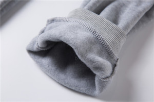High Quality Cotton Blend Hoodie Casual Pullover Sweatshirt for Men - Product Image 3